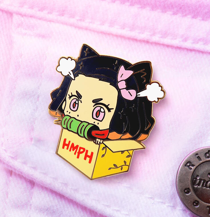 Demon Slayer Nezuko Box Enamel Pin