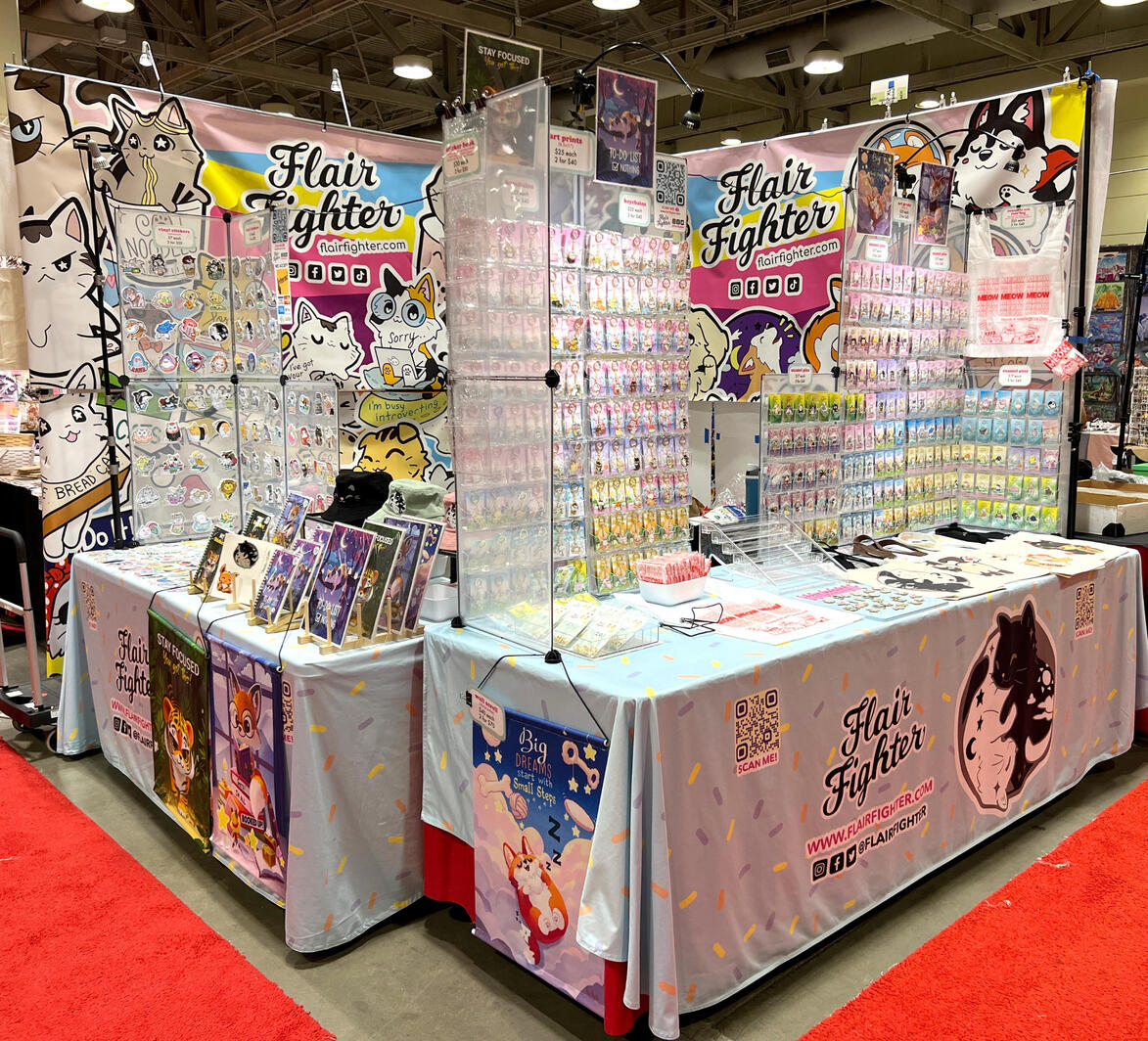 FanExpo Canada 2024 Exhibitor Feature Artist Corner Booth