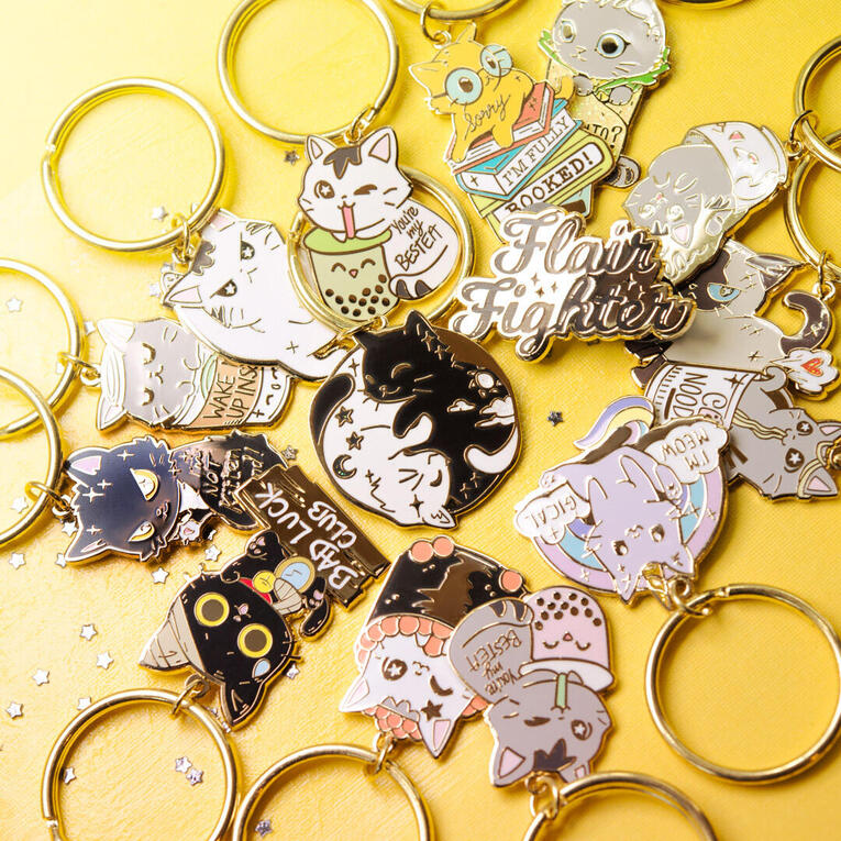 Enamel Keychains