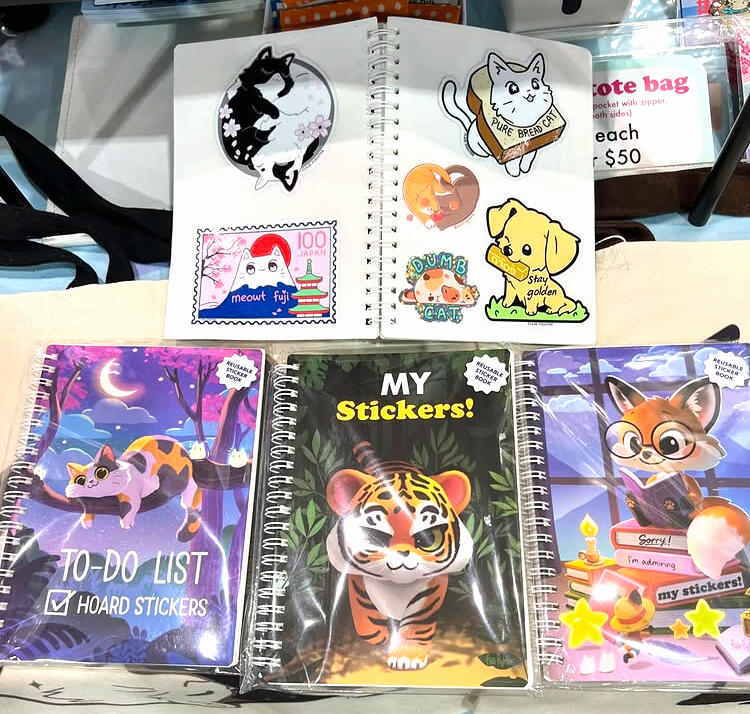 Reusable Sticker Books