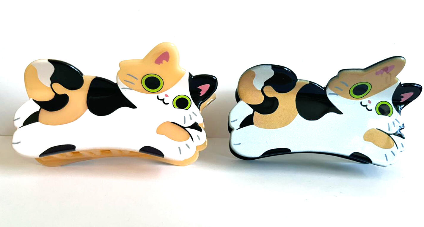 Calico Cat Hair Claw